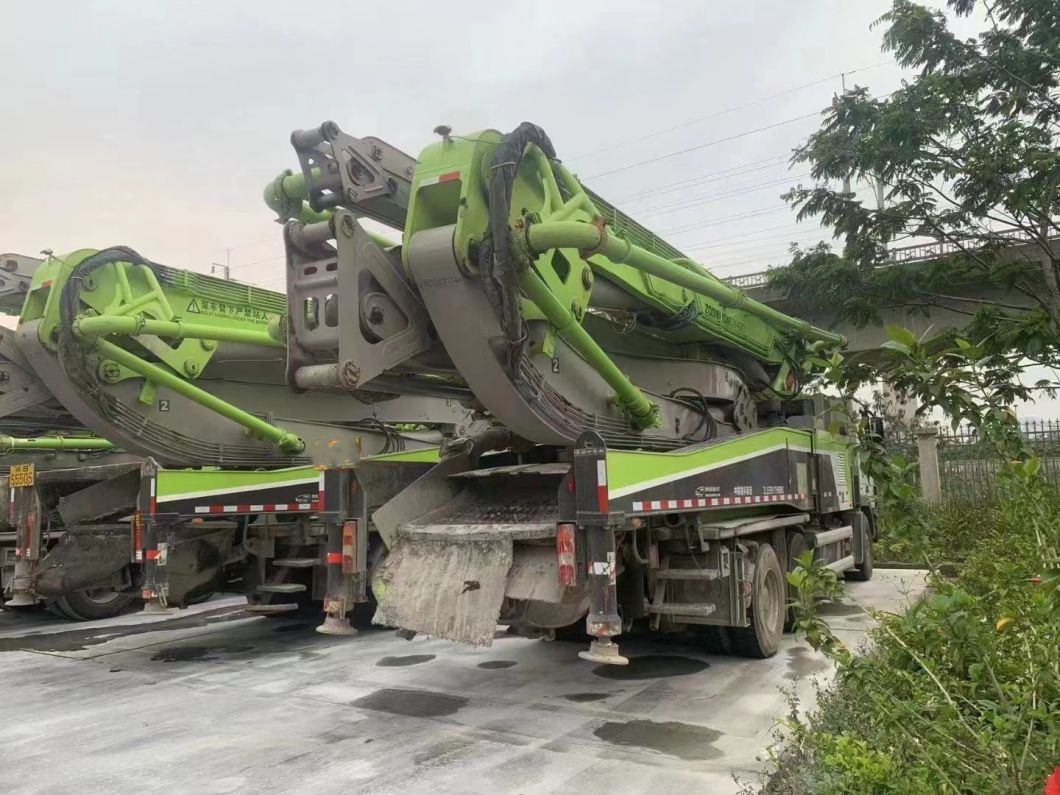 2020 Zoomlion 52m Used Concrete Pump Truck Truck Mounted Pump Machine Equipment