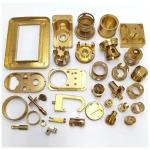 Precision CNC Brass Parts Electroplate CNC Machining Copper Parts