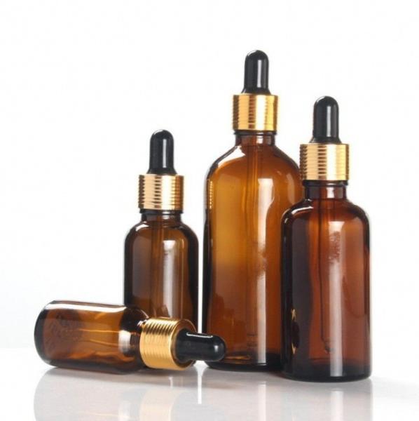 Quality Round / Square / Oval / Rectangle Glass Essential Oil Bottles 20g 30g 50g for sale