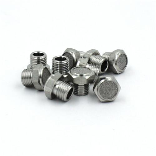 Buy cheap Breather Pneumatic Silencer Muffler Stainless Steel Wire Exhaust Check Valve from wholesalers