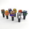 Buy cheap 14mm Color Mix glass bong bowl , Male Bowl Piece for Water Pipe Daily Use from wholesalers