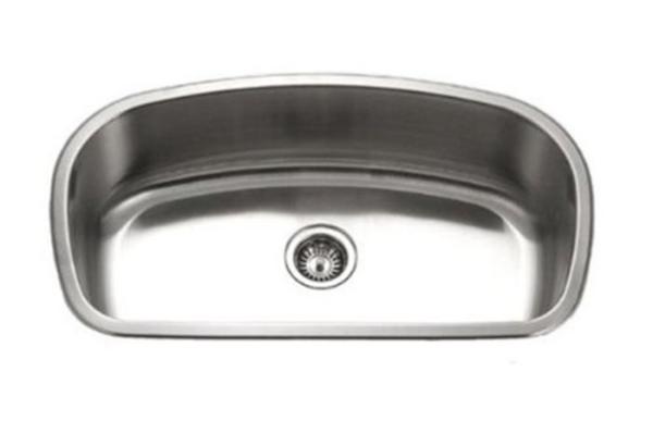 Buy cheap 304 SS Single Bowl Kitchen Sink Top Mount , 16 Gauge Kitchen Wash Basin Sink from wholesalers