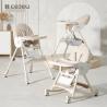 Buy cheap CJ-27,3 in 1+PP+Storage basket,pink/grey/blue/golden,four of colour,60*75*97cm,Reliable and safe baby high chair from wholesalers