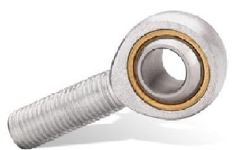 S55C Material Rod End Bearing Silver Spherical Bearing Rod Ends Corrosion Resistant