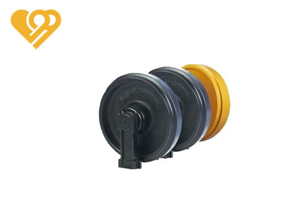 Buy cheap Professional Front Idler Assembly High Bearing Area D3C Bulldozer Components from wholesalers