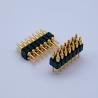 Buy cheap Customized 2.0mm Pitch Brass Pogo Pin 2row 14Pin Spring Loaded Connectors Male Gender from wholesalers