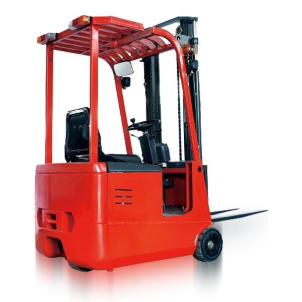 Professional Small Battery Operated Three Wheel Electric Forklift Indoor