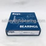 KOYO Bearing 30211-1 Metric Tapered Roller Bearing Cone and Cup Set, Steel, 55