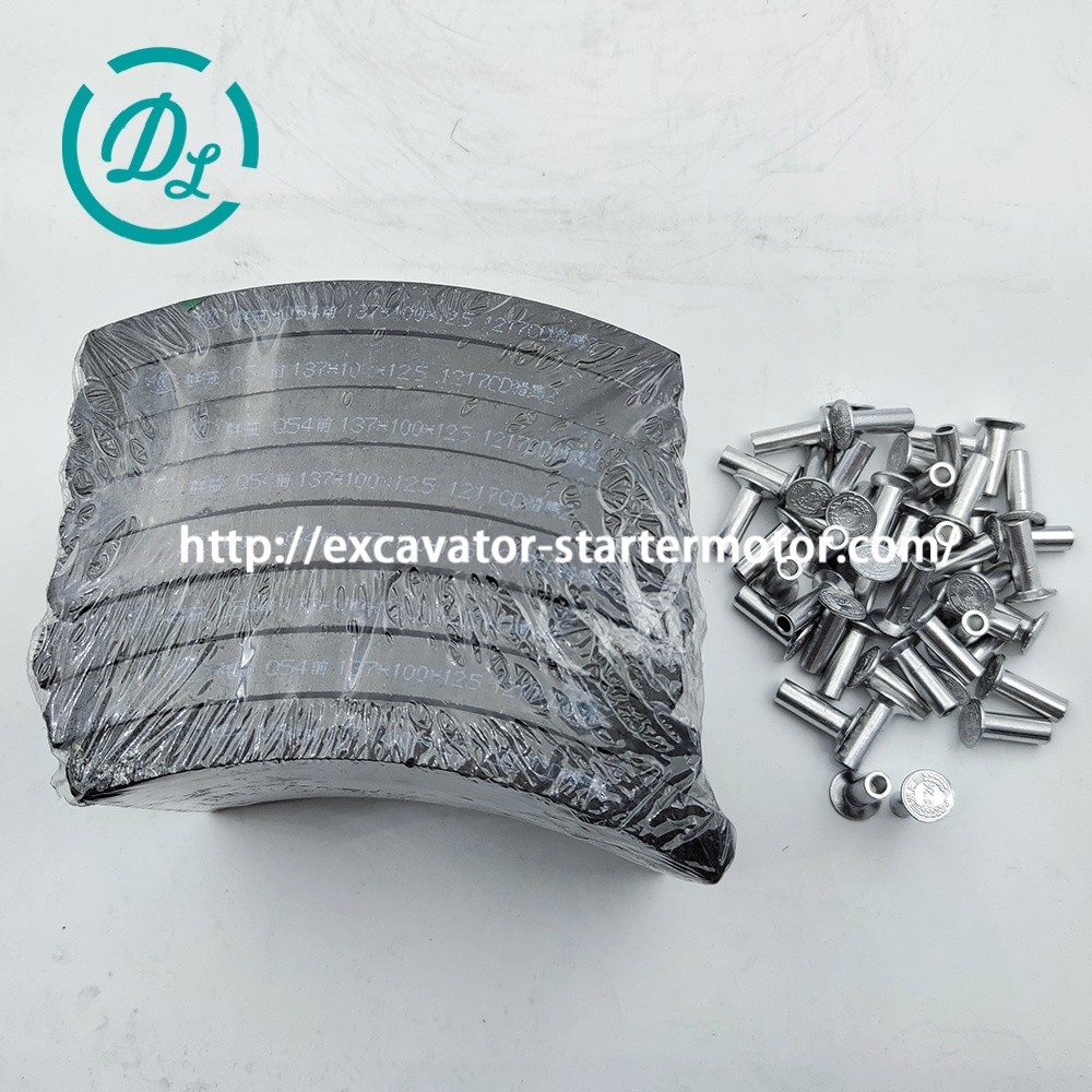 Brake Lining Dongfeng Truck Spare Parts Q54 Front 137mm*100mm*12.5mm