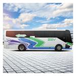 YC6L280-30 Comfortable Driving Luxury Tourist Coach Bus Body CKD