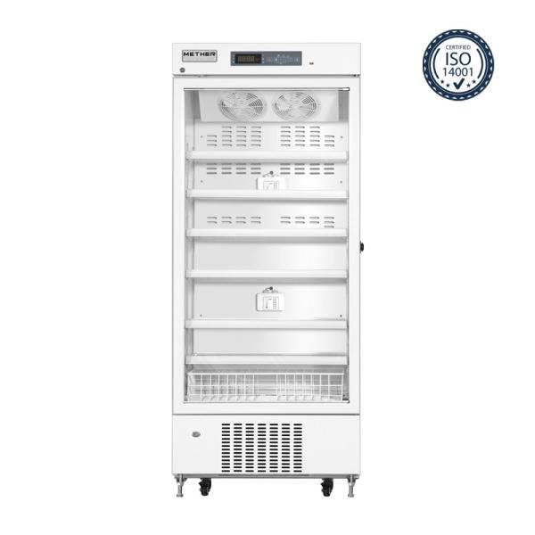 Buy cheap 415L Clinic Pharmacy Vaccine Refrigerator With Heated Glass Door from wholesalers