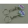 Buy cheap Zinc Alloy Shopping Coin Die Stamped Silver Trolley Token Iron from wholesalers