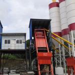 Universal Sicoma Dry Concrete Mixing Plant Material Conveying System On Site