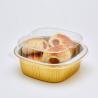 Buy cheap 500ml Foil Food Container Disposable Takeout Pans With Clear Lids For Cooking Baking from wholesalers