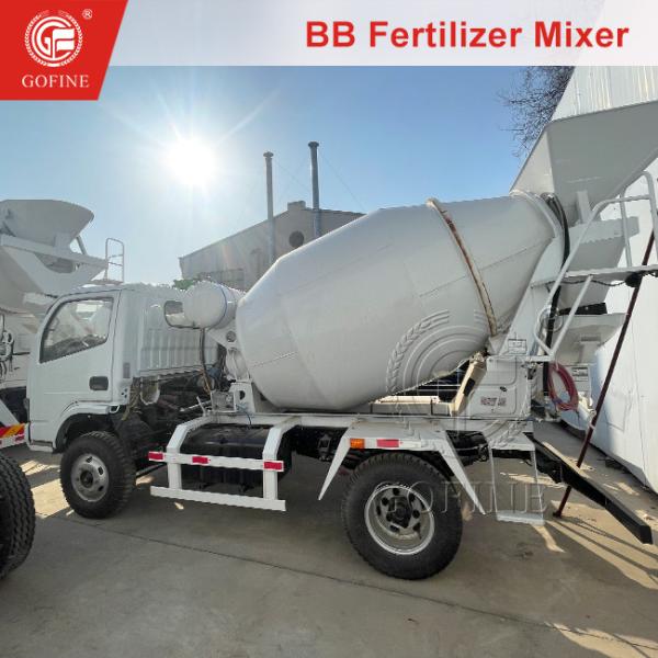 Buy cheap New Type Mixing Tank Truck For Blending Organic Compound Bulk Fertilizer from wholesalers