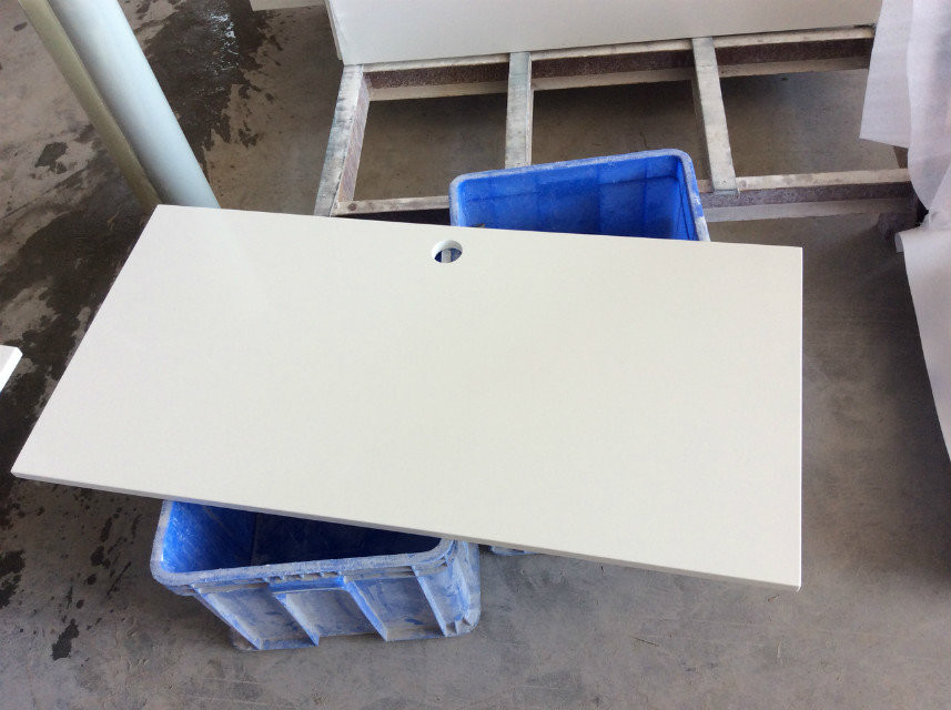 High Hardness Granite Bathroom Vanity Tops Non - Radioactive Environmental Friendly