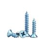 Buy cheap Metric Phillips Flat Head Timber Wood Strength Galvanized Self Tapping Screws ISO Standard from wholesalers