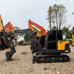 Used Volvo EC60D Excavator Original Components 37KW Second Hand Small Excavators