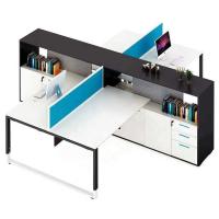 Buy cheap Modern Modular Office Workstations Partitions 2 4 6 Seater Desk Privacy Panel product