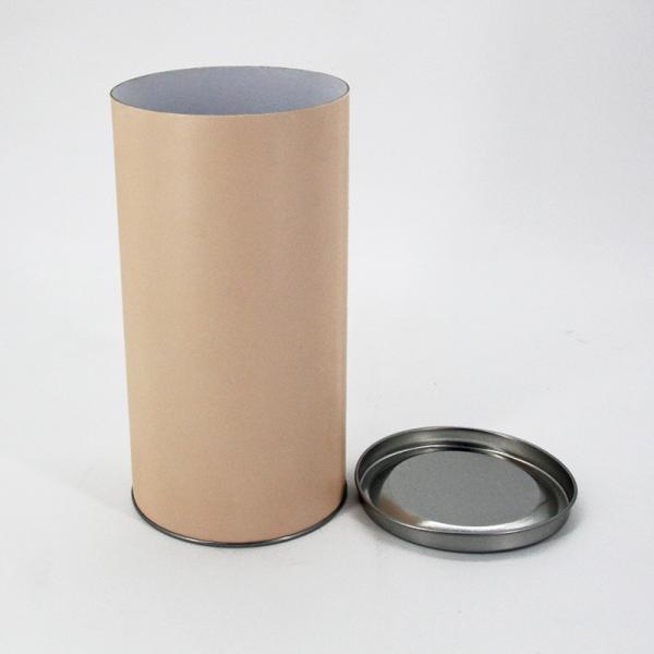 Sweet Tea Leaf Packaging Round Kraft Paper Tube Moisture Resistance Custom