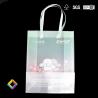 Buy cheap Custom Paper Bags Window Rose Bouquet Flower Hand Bags Gift Packaging With PVC Transparent Window from wholesalers