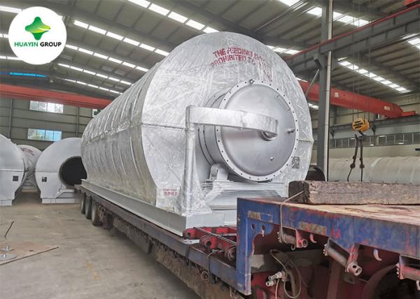 Buy cheap Huayin Oil Plastic Pyrolysis Machine Plant batch 6 TPD from wholesalers