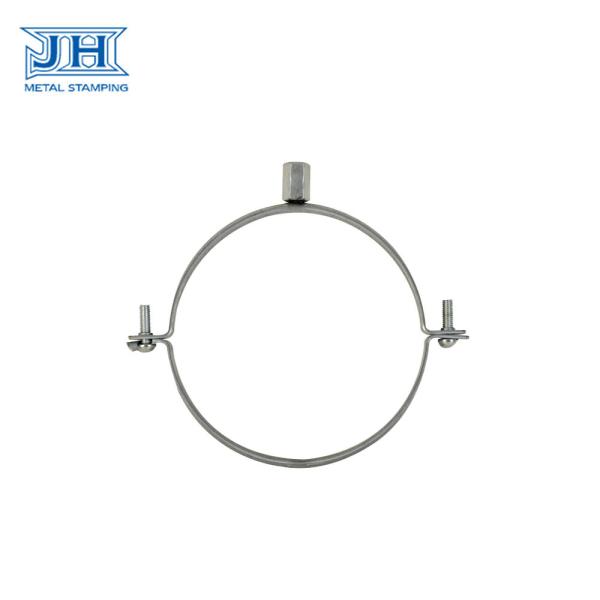Buy cheap Galvanized Steel Pipe Clamps Assembly Parts Of Air Ventilation System from wholesalers