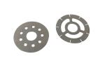 22×12.5×0.15 Metal Gasket Seal CK101 Flat Washer Shim Plate For Car Shocks