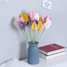 Buy cheap Handmade Yarn Flower Bouquet - Knitted Calla Lily Artificial Blooms, Crochet Floral Arrangement from wholesalers