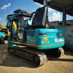 Used Kobelco SK130 Excavator with Original Hydraulic Valve and Mitsubishi Engine