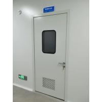 Buy cheap Thermal Insulation Steel Cleanroom Swing Door Single Modular Hospital Security product