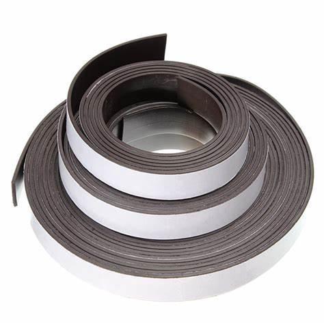 Buy cheap Semi Anisotropic Isotropic Rubber Magnet Strip With Adhesive Tape from wholesalers