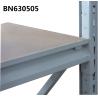 Buy cheap Powder Coated Heavy Duty Steel Storage Racks Steel Upright 18” Deep X 72” High from wholesalers