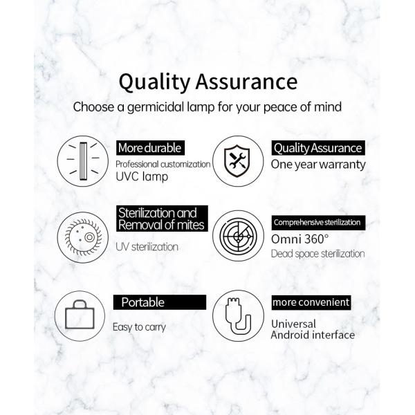 Led Ozone Timing 2.5W Germicidal UV Lamp