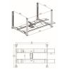 Buy cheap Hydraulic design double cylinder runway type car lift for wheel alignment from wholesalers