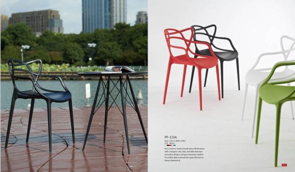 Buy cheap Russell Molded PP Arm Chair Philippe Starck masters chair China factory/Master chair from wholesalers
