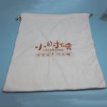 Embroidery Logo Pp String Photo Album Velvet Drawstring Bag