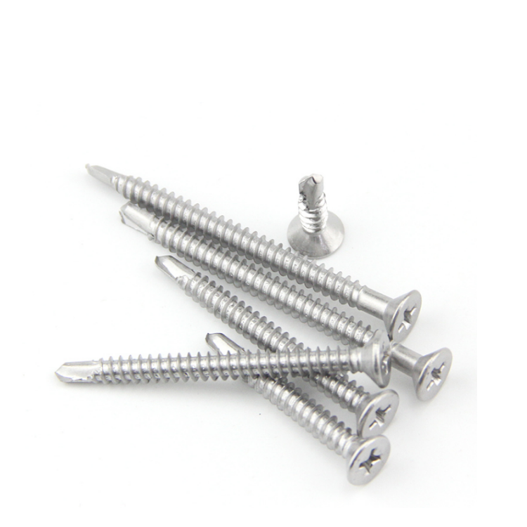 Metric Cross Flat Bugle Head Self Drilling Screws Fine Coarse Thread Self-Drilling Roof Screw