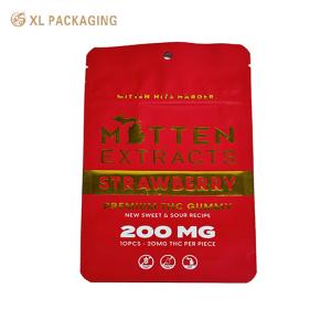 Wholesale Matt Biodegradable Zipper Bags Reusable Waterproof Zipper Pouch For Clothes Packaging from china suppliers