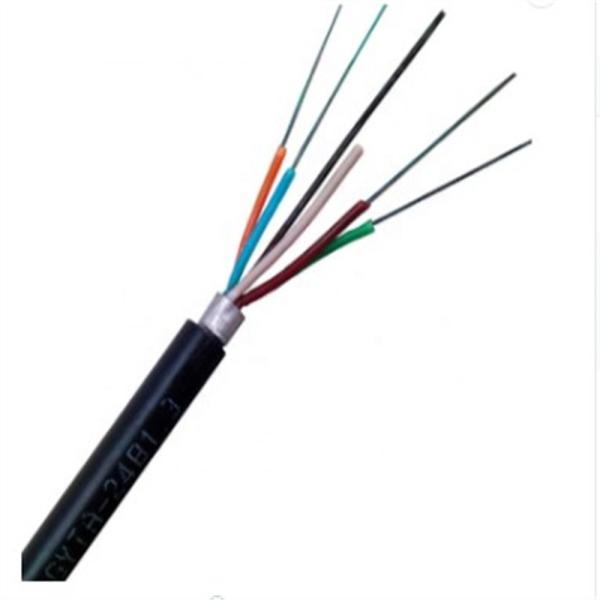 GYTY53 direct buried 24 core fiber optical cable, GYTY53 72 core duct fiber