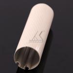 Powder Coating Curtain Rod Material 6063 Material Alumilium Extrusion Profile