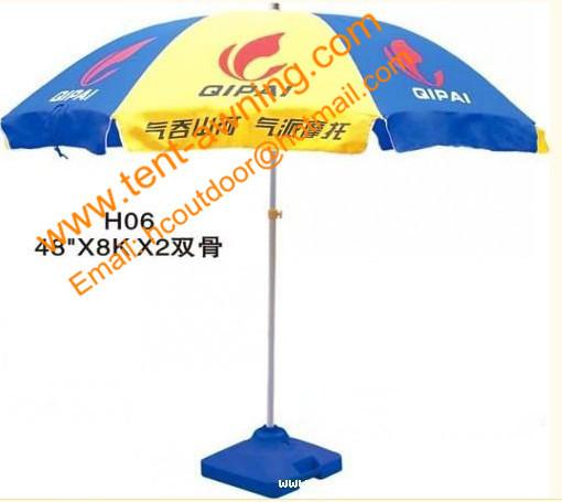 Buy cheap Customized Sizes Round Logo Printing Outdoor Advertising Umbrella for Promotion Waterproof from wholesalers