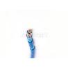 Buy cheap 0.57mm Solid Copper FTP Cat6 Lan Cable Pass Fluke Per link Plenum Rated Cable from wholesalers