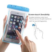 Buy cheap Mobile Phone Cases PVC Clear Lanyard Waterproof Cellphone Bag product