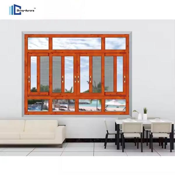 Buy cheap Impact Glazing Double Layer Tempered Glass Window OEM Custom Made Aluminium Windows from wholesalers