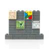 Buy cheap House accessories bricks toys city newspaper map bible print wall scene decoration MOC building blocks from wholesalers