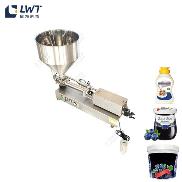Buy cheap Semi-automatic paste filling machine automatic filling machinery from wholesalers