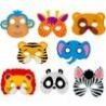 Buy cheap Forest Friends 7 Pcs Animal Character Mask , Felt Animal Mask For Kids from wholesalers