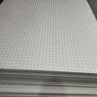 Buy cheap 304L Stainless Steel Steel Tread Plate Chequer Plate Steel BA finish product