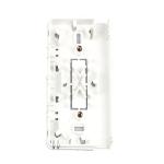 ABS 2-Cores Plastic Fiber Optic Faceplate Socket Panel For Indoor FTTX Network